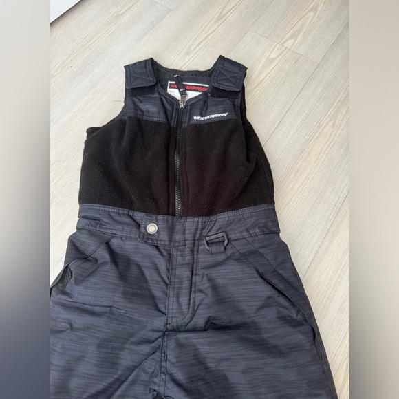 Weatherproof Kids Black Overalls - Picture 10 of 11